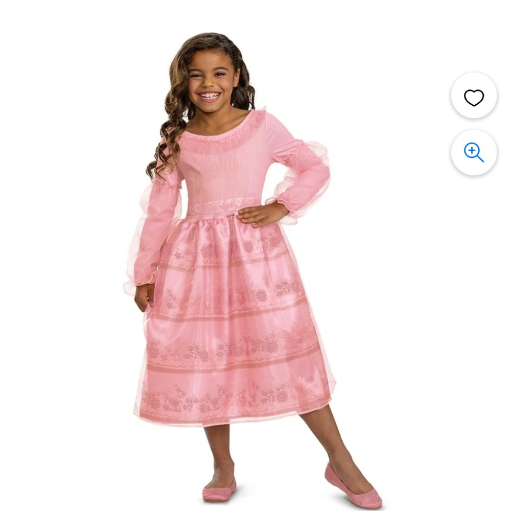 Pink little mermaid dress. Live action. Excellent condition.